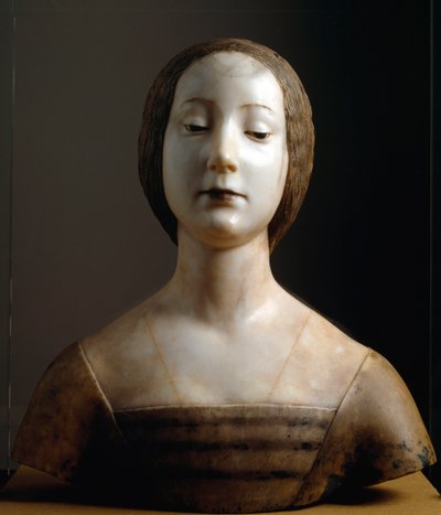 Bust of a Woman, Known as Isabella of Aragon by Francesco Laurana