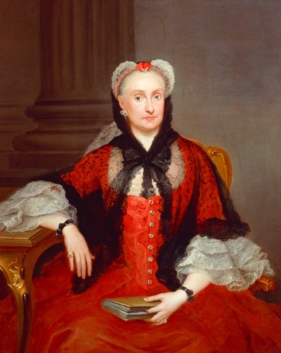 Portrait of Maria Amalia of Saxony by Francesco Liani