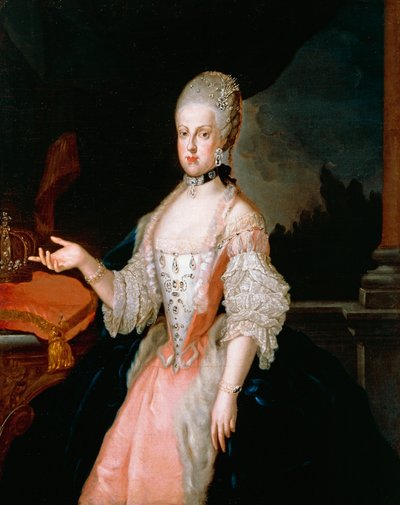 Portrait of Maria Carolina of Austria by Francesco Liani