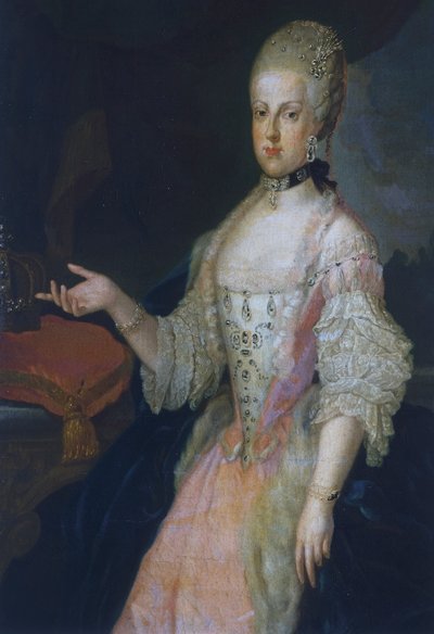 Portrait of Maria Carolina of Austria by Francesco Liani