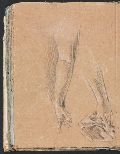 Verona Sketchbook: Arms and Hands with Drapery Page 78 by Francesco Lorenzi