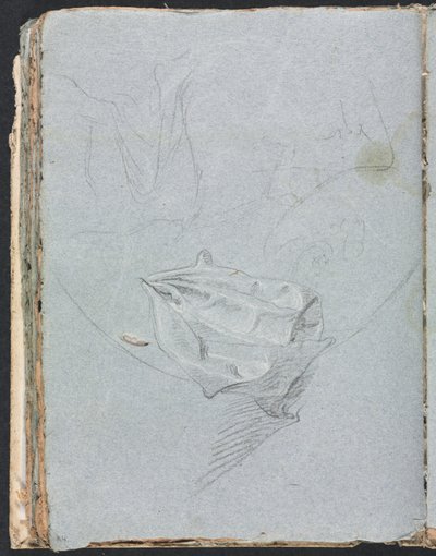 Verona Sketchbook: Drapery Study Page 84 by Francesco Lorenzi