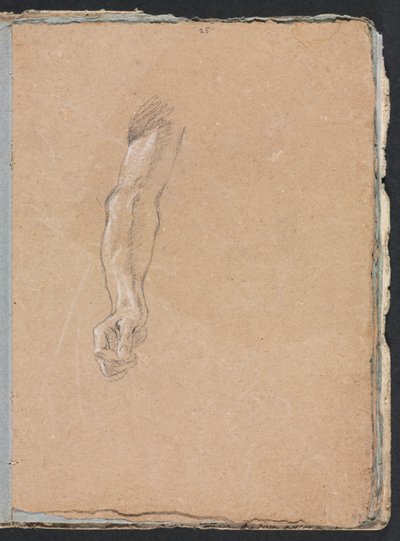 Verona Sketchbook: Right arm and hand page 49 by Francesco Lorenzi