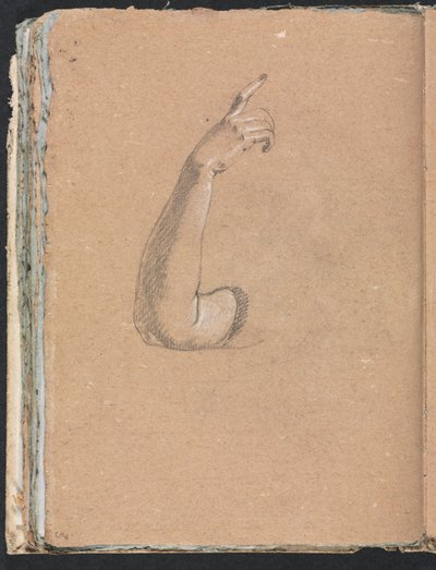 Verona Sketchbook: Right arm and hand page 66 by Francesco Lorenzi