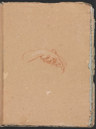Verona Sketchbook: Study of hands (page 23) by Francesco Lorenzi