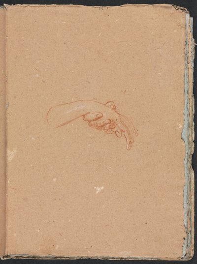 Verona Sketchbook: Study of Hands Page 23, 1760 by Francesco Lorenzi