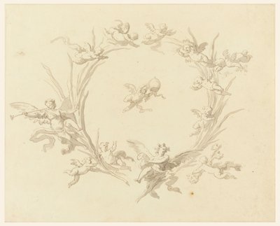 Study for Fresco Decoration, Quirinal Palace, Rome, 1815–16 by Francesco Manno