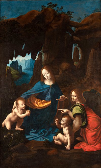Virgin of the Rocks of Borghetto by Francesco Melzi
