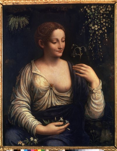 Flora (1510-1515) by Francesco Melzi or Melzo