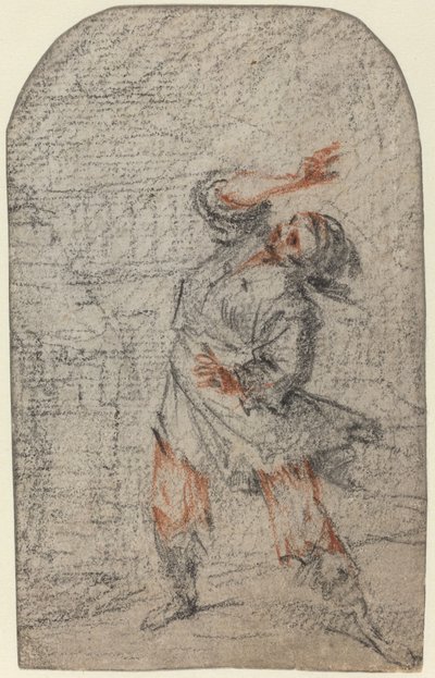 Dream of a Man Fleeing by Francesco Montelatici