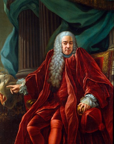 Portrait of Agostino Viale, Doge of the Republic of Genoa by Francesco Narice