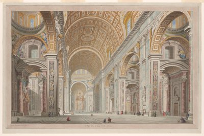 Interior View of the Church of St. Peter