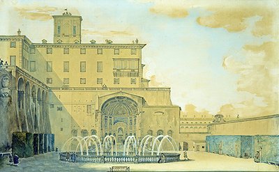 View of Rome by Francesco Panini