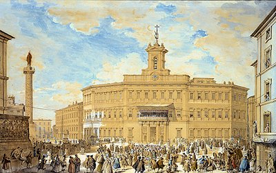 View of Rome by Francesco Panini