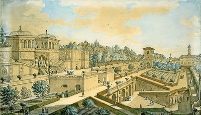 View of Rome by Francesco Panini