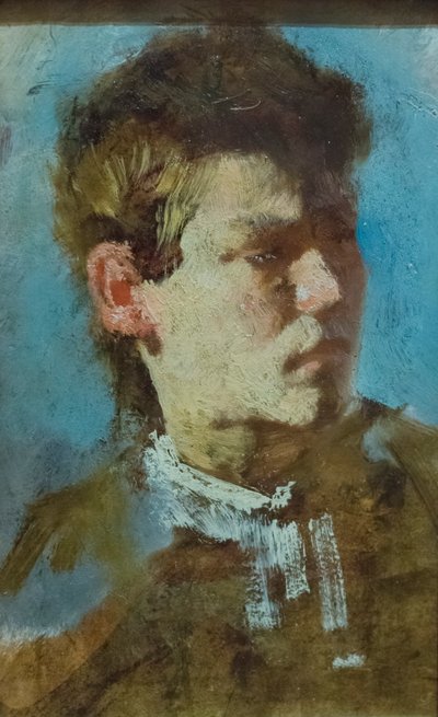 Self Portrait as a Young Man by Francesco Paolo Michetti