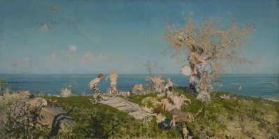 Springtime and Love by Francesco Paolo Michetti