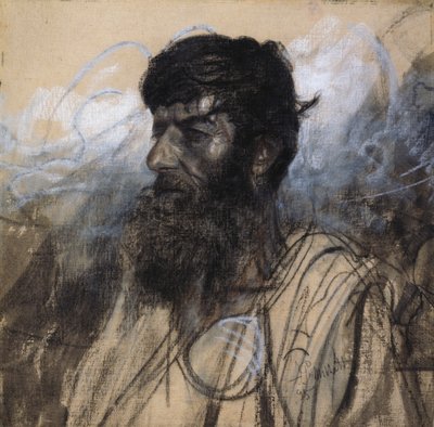 Study of head for cripples by Francesco Paolo Michetti