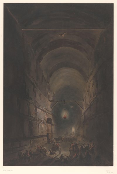 Grotto of Pausillipo by Francesco Piranesi