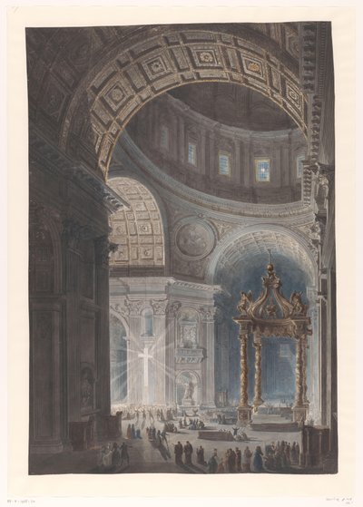 Illumination of the Holy Cross in St. Peter