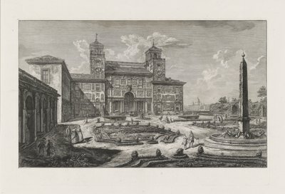 The Villa Medici by Francesco Piranesi