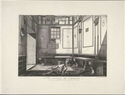 Trepidarium in Pompeii by Francesco Piranesi