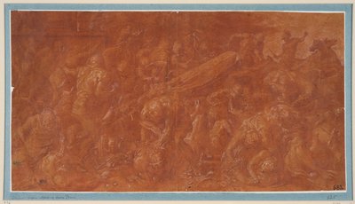 Agamemnon and Cassandra Murdered during a Banquet by Francesco Primaticcio