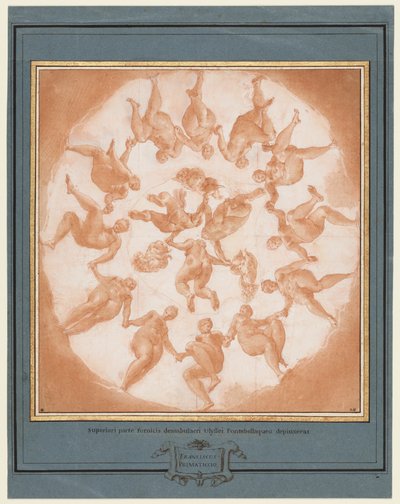 Dance of the Hours (Sketch for the central plafond painting of the Galerie d