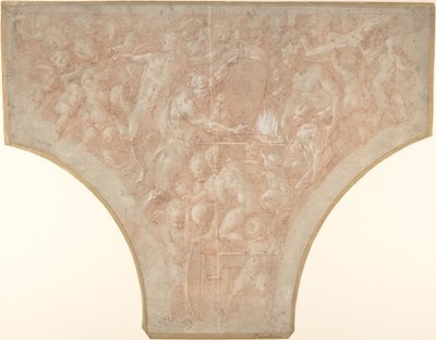 Vulcan Forging the Darts of Cupid by Francesco Primaticcio