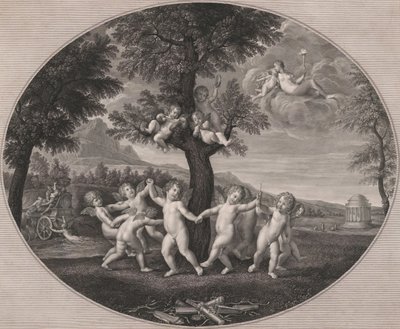 Amorini Celebrate the Rape of Proserpina, 1805-12 by Francesco Rosaspina