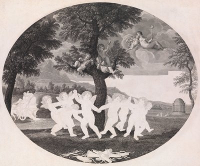 Amorini Celebrate the Rape of Proserpine by Francesco Rosaspina