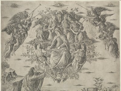 The Assumption of the Virgin, c. 1495 by Francesco Rosselli