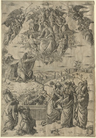The Assumption of the Virgin, c. 1495 by Francesco Rosselli