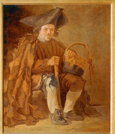 Old Man with a Hat by Francesco Sasso
