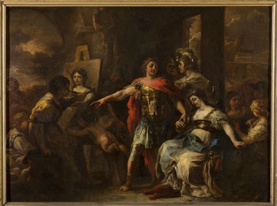 Alexander and Campaspe by Francesco Solimena