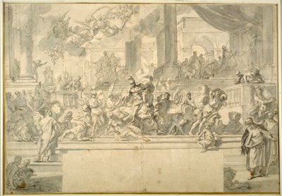 Heliodorus driven from the Temple by Francesco Solimena