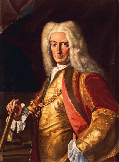Portrait of Count Aloys Thomas Raimund Von Harrach, Viceroy of Naples by Francesco Solimena