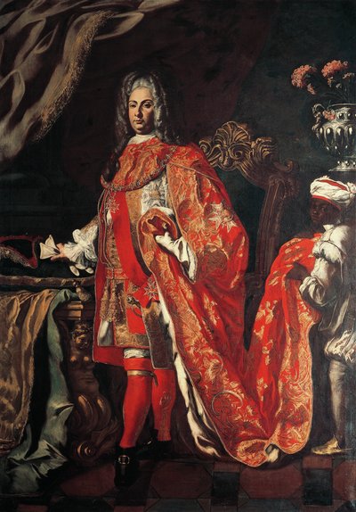 Portrait of Marzio Carafa, Duke of Maddaloni by Francesco Solimena