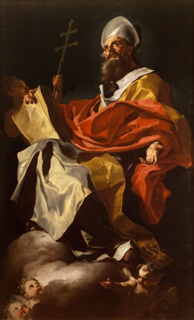 St Athanasius by Francesco Solimena
