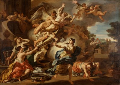 The Abduction of Orithyia by Francesco Solimena