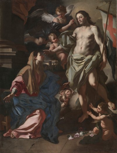 The Risen Christ Appearing to the Virgin by Francesco Solimena