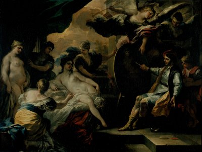 Zeuxis and the Maidens of Croton by Francesco Solimena
