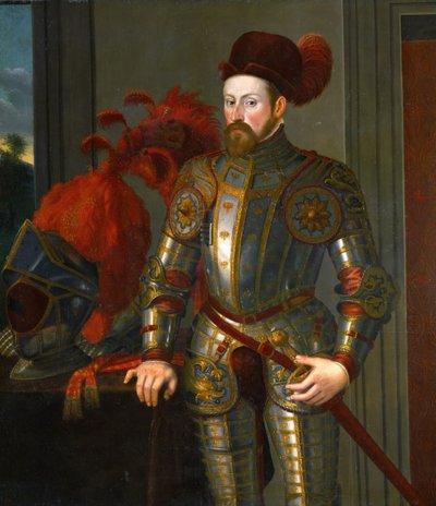 Portrait of Ferdinand II, Archduke of Austria by Francesco Terzio
