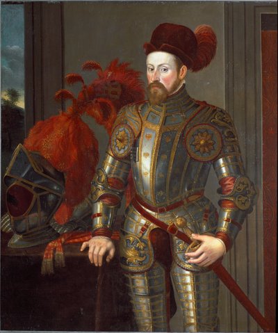 Portrait of Ferdinand of Tyrol by Francesco Terzio