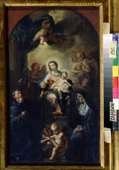Madonna and Child with Saints by Francesco Trevisani