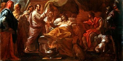 Study for St. Matthew Resuscitating the Son of the King of Ethiopia by Francesco Trevisani