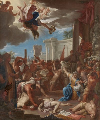 The Martyrdom of the Seven Sons of Saint Felicity by Francesco Trevisani