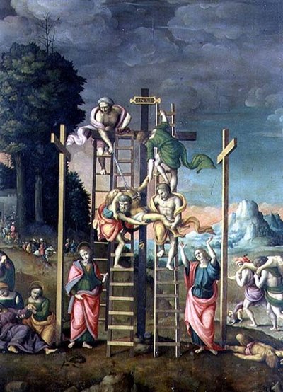 The Deposition of Christ by Francesco Ubertini Verdi Bachiacca