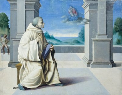Vision of Saint Bernard of Clairvaux by Francesco Ubertini Verdi Bachiacca