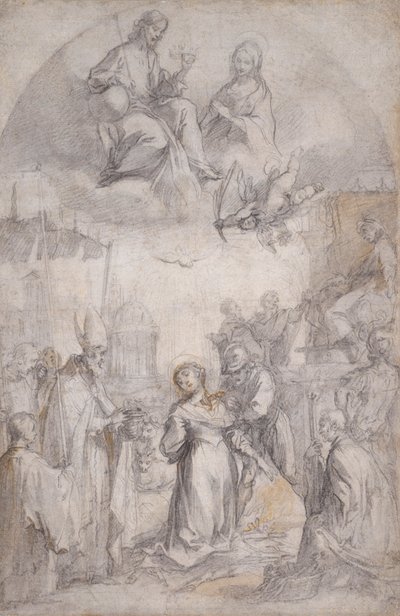 The Last Communion and Martyrdom of Saint Lucy by Francesco Vanni